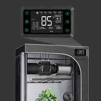 Controlador Inteligente Multifunción de 1 Canal con APP/WiFi para Luces LED de Cultivo, Ventiladores de Conducto, Ventilador de Pared, Sensor VPD y CO2
