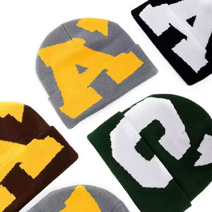 Gorros de lana de última moda fabricados en Pakistán, de color liso, con logotipo personalizado, para adultos. - Product Image 4