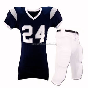 ชุดเครื่องแบบ2025ฟุตบอลแขนสั้นแบบอเมริกันระบายอากาศได้ดีแห้งเร็ว UPF 50ออกแบบโลโก้ได้เองทันสมัย - Product Image 4