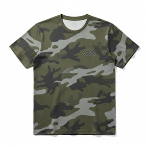 T-shirt tactique personnalisé pour homme, coupe-vent, respirant, séchage rapide, léger, style camouflage, pour la chasse en extérieur - Product Image 1