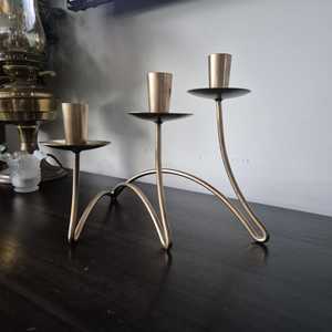 Candelabro de Hierro Forjado con Acabado Recubierto, Ideal para Fotografía, Decoración del Hogar, Iluminación de Dormitorios - Product Image 6