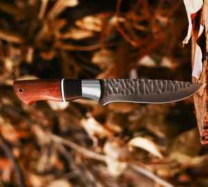 Cuchillos de Caza de Product Palace LLC, Regalo para Él, Diseño Personalizado, Alta Calidad, Mejor Precio, Mango de Madera, Hoja de Acero al Carbono, OEM - Product Image 2