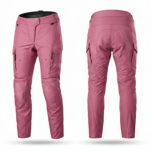 Pantalon de moto tendance en textile streetwear, imperméable, avec protections, respirant, pour la course en extérieur, avec protections pour les genoux - Product Image 5