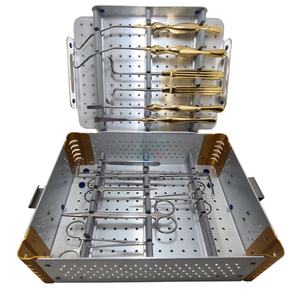 ชุดเครื่องมือผ่าตัดเสริมจมูกเหล็กและโลหะอุปกรณ์ผ่าตัดเสริมจมูกแบบแมนนวลเครื่องมือผ่าตัดพื้นฐานความปลอดภัยของโมล13ชิ้น - Product Image 1