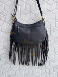 Nuevo Bolso Bandolera de Cuero Genuino con Parches de Piel de Vaca, Estilo Boho, para Uso Diario, para Mujer - Product Image 4
