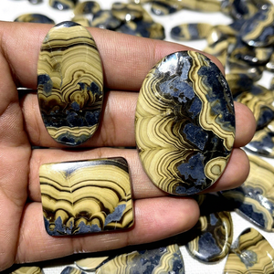 Pierres brutes naturelles de qualité supérieure, cabochons polis, pierres en vrac pour bagues, pendentifs et artisanat, bijoux, vente en gros - Product Image 6