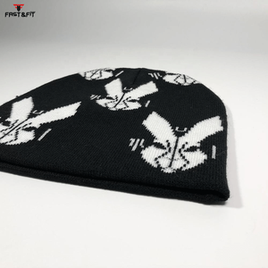 New Design Autumn Winter High Quality Fleece Fabric <b>Beanie</b> Cap Breathable Waterproof <b>Light</b> Weight Unisex Custom Logo Adult - Product Image 5