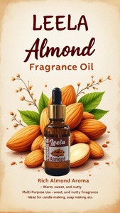 Aceite Aromático de Almendra, Aceite Esencial Puro, Extracto Floral 100% Puro para Hacer Jabones y Velas - Product Image 4