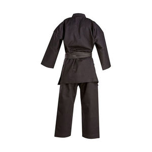 Uniforme de Karate para Adultos, 100% Algodón, Negro, Resistente, Ropa de Artes Marciales, Corte Regular, Unisex - Product Image 3
