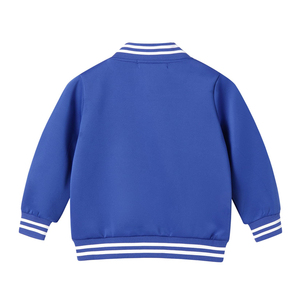 Veste de baseball à fermeture éclair pour enfants, 100% polyester, séchage rapide, pour garçons et filles, uniforme scolaire, vestes de sport - Product Image 2