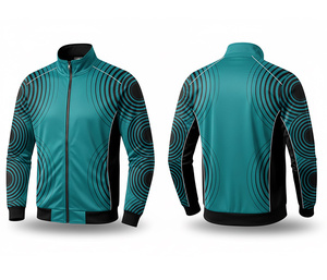 Custom Teamwear Zip <b>Jacket</b> Full Sublimation Printing <b>Warm</b> Breathable Quick Dry | Sizes <b>Men</b> Women Youth | Training <b>Jacket</b> - Product Image 3