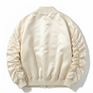 Beta Greek Letter Varsity <b>Jacket</b> Custom Embroidered Sorority College Apparel Letterman Style Casual Group Team Outerwear - Product Image 3