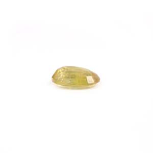 Natural Yellow Sapphire 3.3 Carat Oval Cut Loose Gemstone for Fine Jewelry - Product Image 3