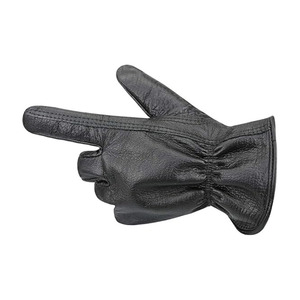 Waterproof Black Grain Cowhide Leather <b>Work</b> <b>Gloves</b>, Heavy Duty Water Resistant Winter <b>Thermal</b> <b>Work</b> <b>Gloves</b> for Motorcycle Riding, - Product Image 2