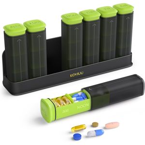 Large 7-Day Weekly <b>Pill</b> Organizer Detachable 3X Daily <b>Pill</b> Box Travel Case for 3 Times Daily <b>Pill</b> Storage <b>Holder</b> for Week Me - Product Image 1