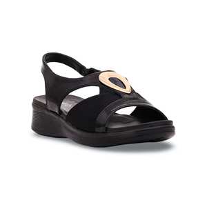 Sandalia Tacón Formal Negro PU0227 - Product Image 2