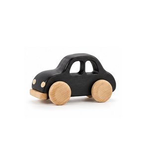 Autobús de Juguete de Madera Azul con Ruedas de Madera Natural, Diseño Escandinavo para Habitación Infantil - Product Image 6