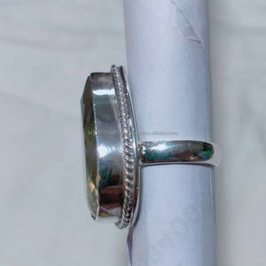 แหวนพลอยอัญมณีเงินสเตอร์ลิง925เป็นของขวัญที่สวยงามสำหรับเธอ - Product Image 3