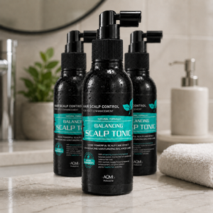 Tonique équilibrant pour le cuir chevelu AOMI 150ml à l'huile d'arbre à thé, prévention de la chute des cheveux, soin des cheveux gras, enrichi en minéraux et vitamines - Product Image 3