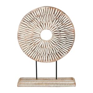 Centro de Mesa Decorativo de Madera Tradicional Ecológico para Decoración Festiva del Hogar y Arreglos Culturales Elegantes - Product Image 4