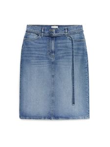 Jupe en jean pour femme de haute qualité, respirante, en coton, décontractée, pour l'été, logo personnalisé - Product Image 6