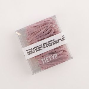 ยางรัดผม TIETYP สีพื้น เรียบง่าย ทันสมัย ใช้ได้ทุกวัน สำหรับผู้หญิง บรรจุกล่อง ผลิตในเกาหลี - Product Image 5