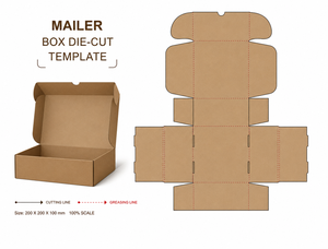 Boîte d'emballage cadeau personnalisée, prix d'usine, boîte d'expédition en carton brun avec commande d'échantillon disponible et design de couleurs personnalisées - Product Image 2