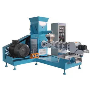 Tilapia Fish Tunisie Extruder Equipment Floating Fish Feed Pellets Production Line Machinery And Equipment