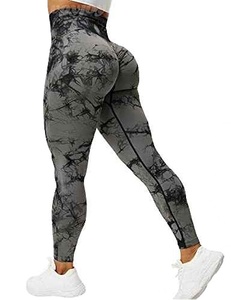 2025 Venta caliente mujeres de cintura alta sin costuras entrenamiento levantamiento gimnasio Yoga botín Scrunch medias Legging mujeres - Product Image 1