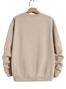 Sweat-shirts personnalisés épais en molleton de coton à col rond, vente en gros, fabricant OEM, fournisseur, marque privée, production en vrac - Product Image 2