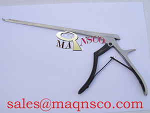 Micro-rongeurs Kerrison à ouverture de mâchoire de 9 mm, avec plaque de maintien fine, ensemble d'instruments chirurgicaux manuels certifiés ISO13485 pour disque intervertébral - Product Image 2