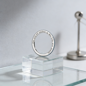 Ultimi Anelli di Fidanzamento all'Ingrosso in Gioielleria Fine, Anello Personalizzato in Argento Sterling S925 con Turchese, Design Semplice e alla Moda - Product Image 5