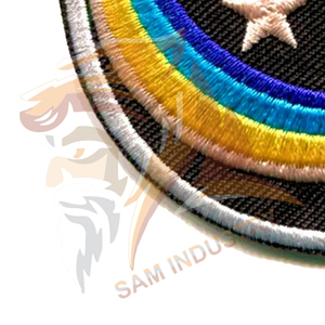 Patchs brodés personnalisés de qualité supérieure, design et logo sur mesure, patchs brodés en tissu à vendre - Product Image 5