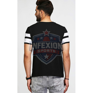 Camiseta Casual de Manga Corta con Cuello Redondo para Hombre, Talla Grande, Transpirable, 100% Lana Merino, Tejida - Product Image 3