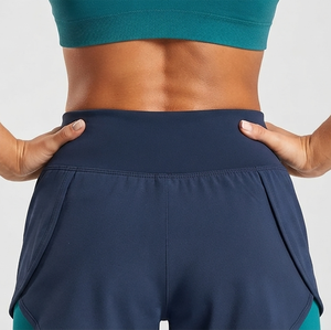 Shorts Deportivos Modernos con Leggings para Mujer, Servicios de Fabricación de Ropa Personalizada, Leggings de Yoga con Cintura Elástica para Mujer - Product Image 5