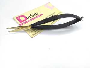 Premium Quality <b>Eyebrow</b> Scissors <b>Trimmer</b> Stainless Steel Brow Beauty Scissors Custom Logo Spring Scissors Best Makeup Scissor - Product Image 3