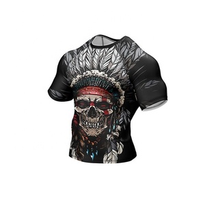 Camiseta de Compresión Personalizada, Transpirable, Anti-UV, para Mujer, Manga Larga, para Jiu Jitsu Brasileño, MMA, Poliéster/Spandex, Fortleo - Product Image 1