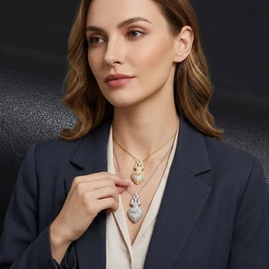 Oferta Especial: Colgante de Moissanita Estilo Hiphop, Joyería de Moda con Excelente Artesanía para Hombres y Mujeres, Disponible al Mejor Precio - Product Image 2