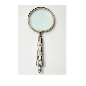 Lupa de lujo con mango de nácar Natural, libros, lupa para revista, lente de estilo antiguo, escritorio y accesorio de oficina - Product Image 6