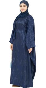 Abaya 100% polyester, vêtements musulmans pour femmes, abaya longue, de haute qualité, ample, grande taille, kaftan ample, abayas turques à double couche - Product Image 6