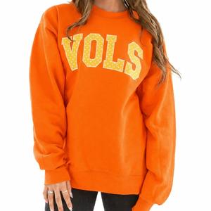 Sweat-shirt à col montant pour femme, manches longues, tissu polaire doux, écologique, séchage rapide, mélange polyester/coton, décontracté - Product Image 6