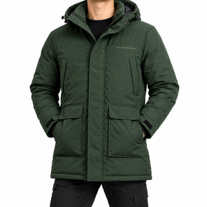 Ropa para Hombre, Chaquetas Parka para Hombre Tallas Grandes, Precio al por Mayor, Parka Larga y Gruesa para Invierno 2026, Abrigos para Exteriores - Product Image 1