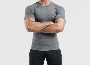 Fabricant de produits personnalisés Rashard de performance Super Soft Quick Dry Rash Guard Men Rush Guard pour les vêtements de sport pour hommes - Product Image 2