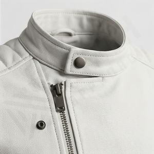 Veste de moto en cuir véritable pour homme de qualité supérieure, nouvelle arrivée, vestes de moto d'hiver, protections amovibles, personnalisables - Product Image 4