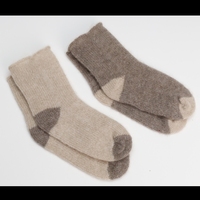 Ensemble cadeau chapeau et chaussettes en cachemire mongol pour nouveau-né Hypoallergénique et respirant évacuant l'humidité pour les peaux sensibles