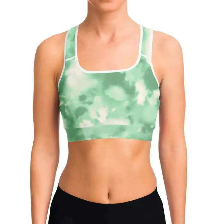 Luxury Style Women Sports Bra High Support Quick Dry Breathable Front Design Spandex/Nylon Durable Material Hot Selling Premium