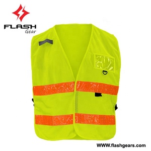 Chaleco de Seguridad de Tráfico Hi Vis para hombre, chaleco reflectante alto para ropa de trabajo, ropa de seguridad protectora - Product Image 3