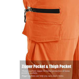 Shorts cargo pour hommes très demandés, couleur personnalisable, coutures renforcées, vêtements d'entraînement fitness, service OEM. - Product Image 4