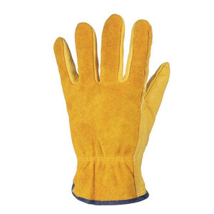Gants de travail en cuir de chèvre imperméables pour hommes, bon marché, pour la construction, l'industrie, l'exploitation minière, la conduite - Gants de sécurité - Product Image 4