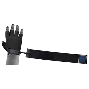 Leather Fingerless Weightlifting Gloves Anti-Slip Hand Grips Padded Palm for Gym Bodybuilding Training - Product Image 4